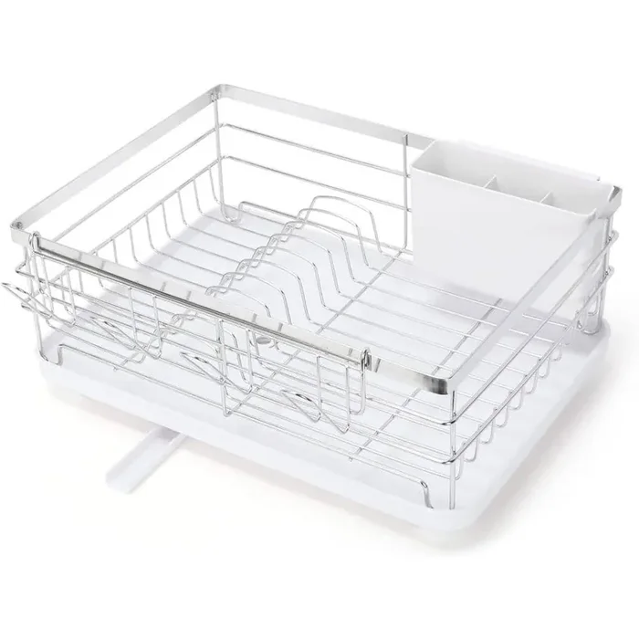 White Standing Dish Rack