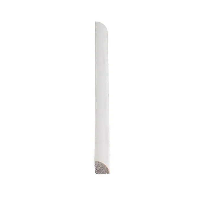 WM 100 1/2 in. D x 1/2 in. W x 96 in. L Primed Finger Jointed Pine Wood Quarter Round Molding Pack (16-Pack)