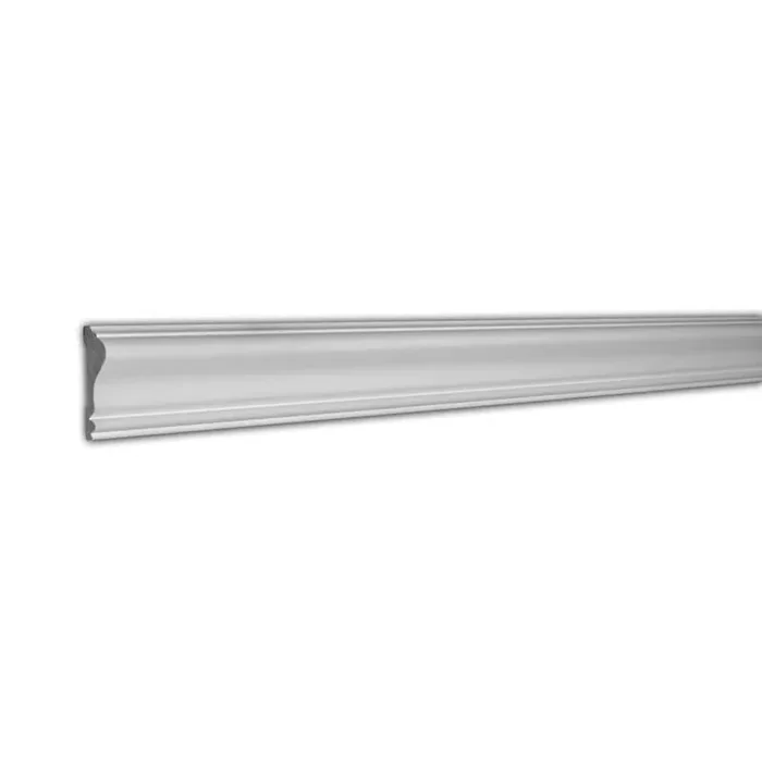 WM 390 2-5/8 in. x 5/8 in. x 96 in. Plain Recycled Polystyrene Panel Moulding Pro Pack 56 LF (7-Pack)