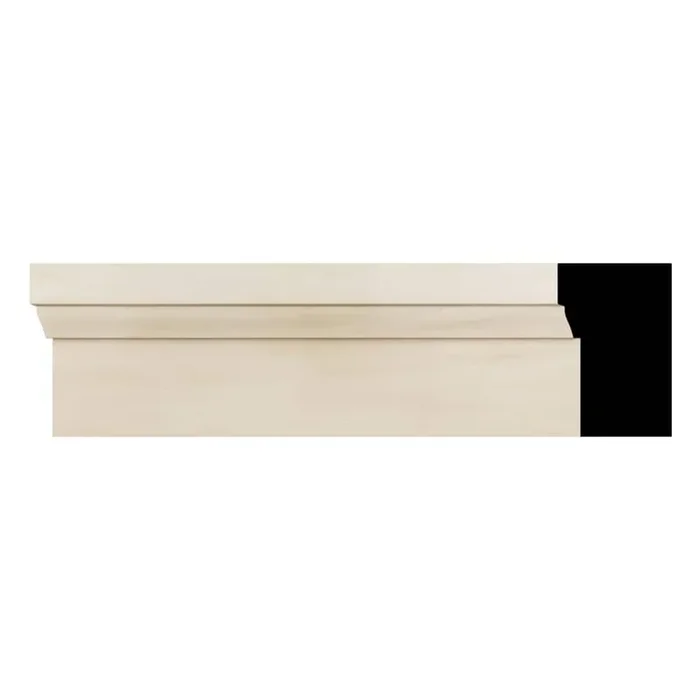 WM180 1.25 in. D x 2 in. W x 96 in. L Wood Poplar Crown Moulding