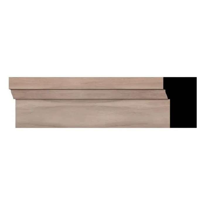 WM180 1.25 in. D x 2 in. W x 96 in. L Wood (Walnut) Crown Molding