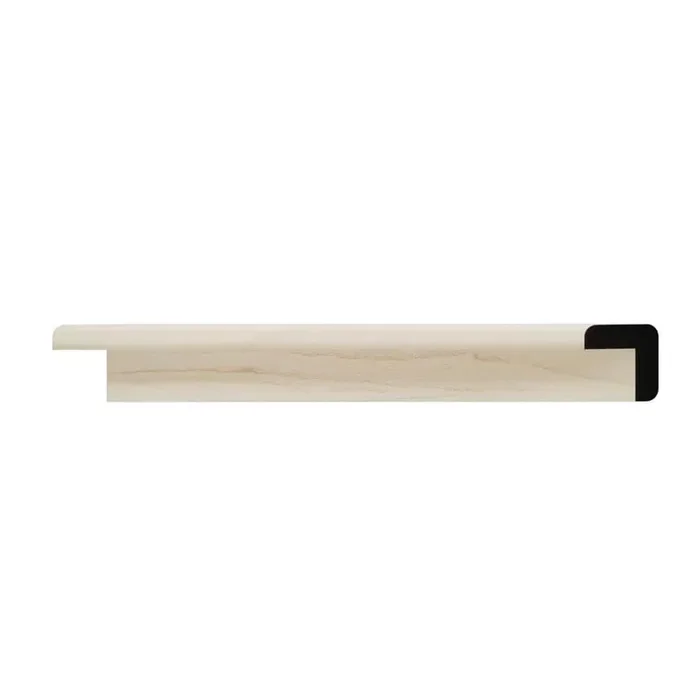 WM206 0.75 in. D x 0.75 in. W x 6 in. L Wood (Maple) Chair Rail Sample