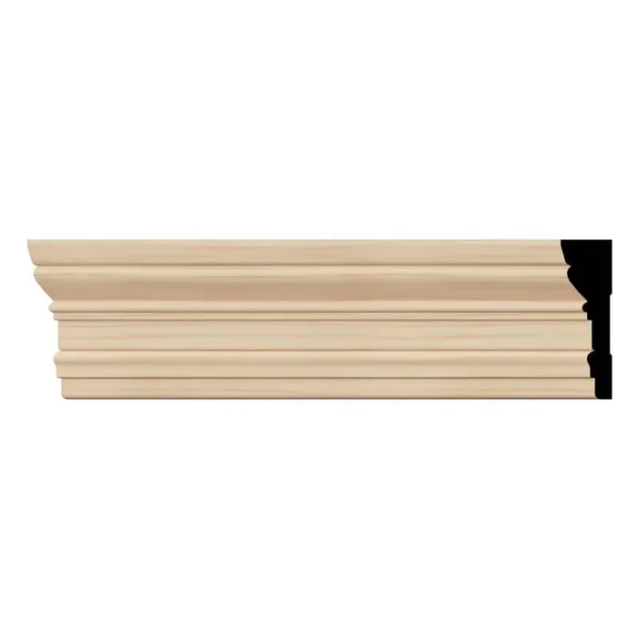 WM318 0.88 in. D x 3.25 in. W x 96 in. L Wood (Alder) Colonial Casing Moulding