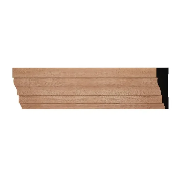 WM366 0.69 in. D x 2.25 in. W x 6 in. L Wood (Sapele) Casing Sample