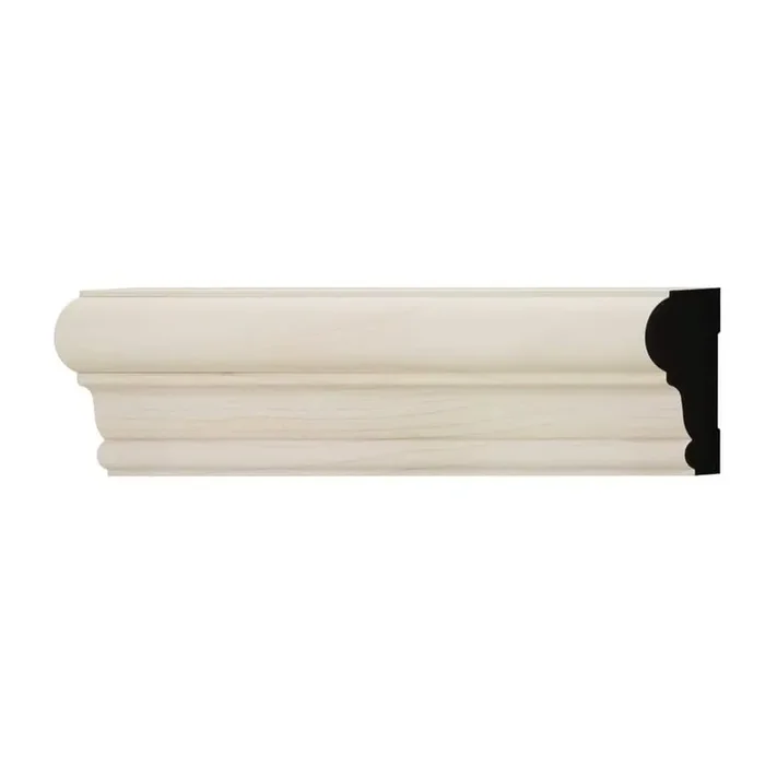 WM392 1 in. D x 2.38 in. W x 6 in. L Wood (Maple) Chair Rail Sample
