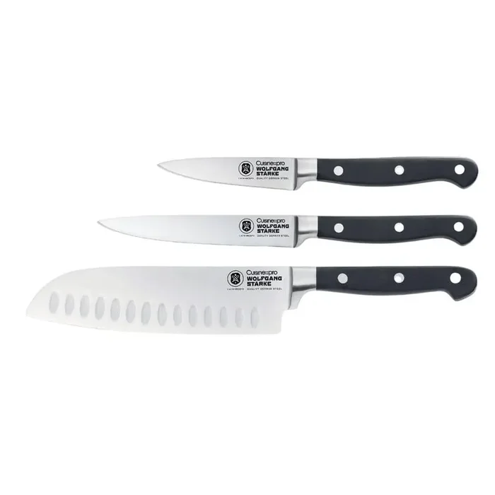 WOLFGANG STARKE 3-Piece Stainless Steel Starter Knife Set