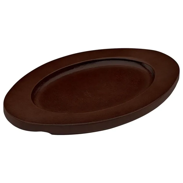 Wood Underline Condiment Server