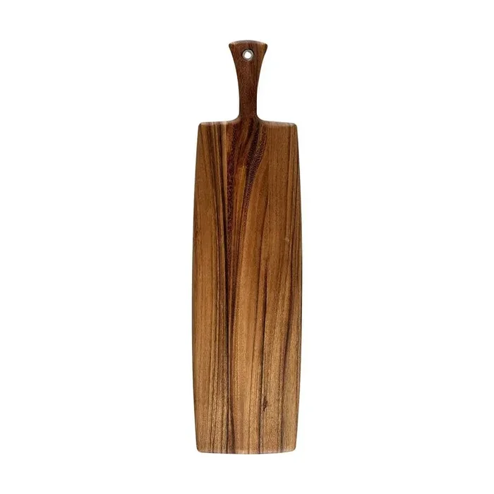 XL Rectangular Provencale Paddleboard, Acacia Wood, 30 in. x 8 in.