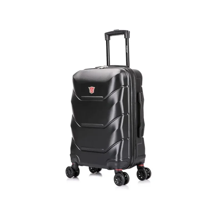 Zonix 20 in. Black Lightweight Hardside Spinner Carry On
